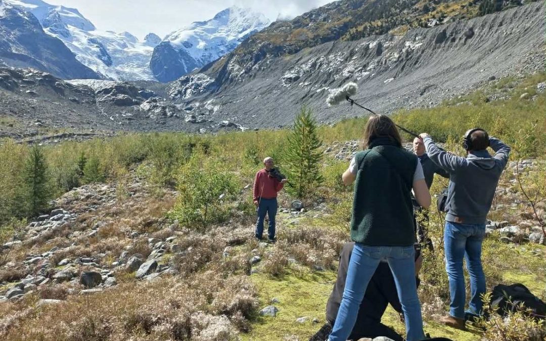 2025: Ice Stupa Bau Diavolezza